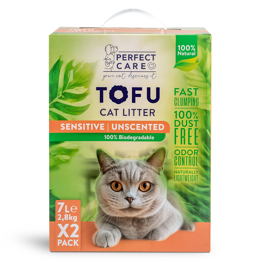 Perfect Care Cat Litter Tofu Sensitive 14L