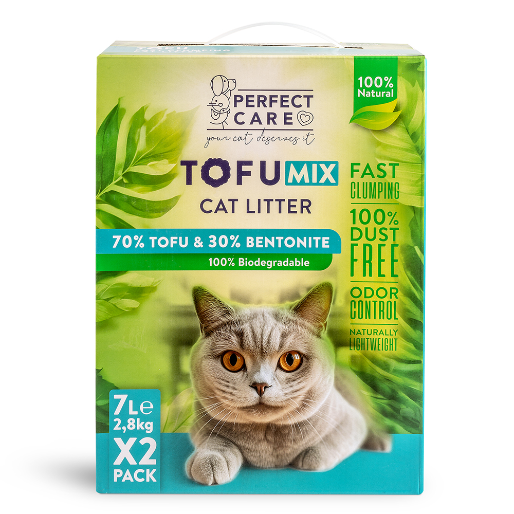 Cat Litter Mix Tofu & Bentonite 14L