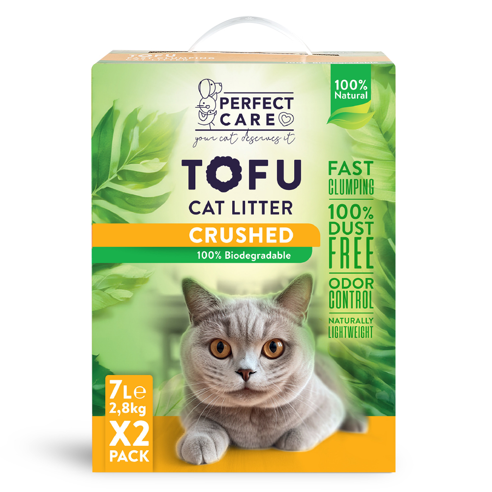 Cat Litter Crushed Tofu 14L